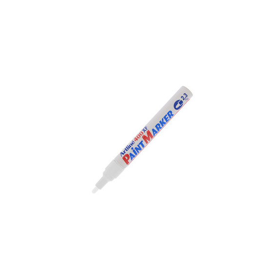 Marcatore permanente A 400 - a vernice - punta tonda - 2,3 mm - bianco - Artline Marcatore permanente A 400 - a vernice - punta tonda - 2,3 mm - bianco - Artline