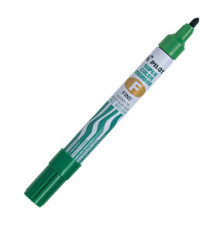 Marcatore Super Color - permanente - punta fine 4 mm - verde - Pilot