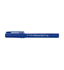 Marcatore Tratto Permanent Ink - punta tonda 2,00mm - blu - Tratto - conf. 12 pezzi Marcatore Tratto Permanent Ink - punta tonda 2,00mm - blu - Tratto - conf. 12 pezzi