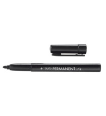 Marcatore Tratto Permanent Ink - punta tonda 2,00mm - nero - Tratto - conf. 12 pezzi Marcatore Tratto Permanent Ink - punta tonda 2,00mm - nero - Tratto - conf. 12 pezzi