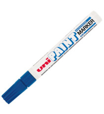 Marcatore Uni Paint PX20 - punta 2,8mm - blu - Uni Mitsubishi Marcatore Uni Paint PX20 - punta 2,8mm - blu - Uni Mitsubishi