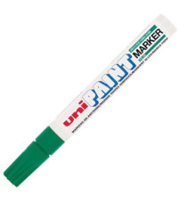 Marcatore Uni Paint PX20 - punta 2,8mm - verde - Uni Mitsubishi