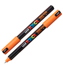 Marcatore Uni Posca PC1M - punta extra fine 0.7 mm - colori assortiti - Uni Mitsubishi - conf. 10 pezzi