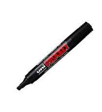 Marcatore Uni Prockey M126 - punta a scalpello 1,00-5,70mm - nero - Uni Mitsubishi
