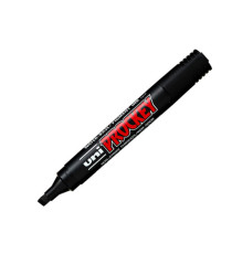 Marcatore Uni Prockey M126 - punta a scalpello 1,00-5,70mm - nero - Uni Mitsubishi