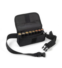 Marsupio portamonete - chiusura a velcro - nero - HolenBecky