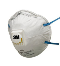 Mascherina 8822 Classic FFP2 - con valvola - monouso - 3M - conf. 10 pezzi (imbustati singolarmente) Mascherina 8822 Classic FFP2 - con valvola - monouso - 3M - conf. 10 pezzi (imbustati singolarmente)