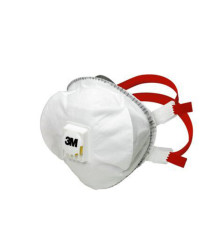 Mascherina 8835+ Premium FFP3 - con valvola - monouso - 3M - scatola da 5 pezzi Mascherina 8835+ Premium FFP3 - con valvola - monouso - 3M - scatola da 5 pezzi