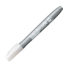 Marcatore Decorite - punta pennello - argento - Artline