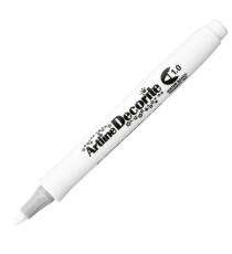 Marcatore Decorite - punta tonda - 1.0 mm - bianco - Artline Marcatore Decorite - punta tonda - 1.0 mm - bianco - Artline