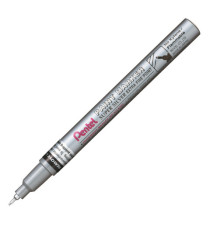 Marcatore Paint Marker Linea Amiko - punta extra fine 0,60mm - argento - Pentel Marcatore Paint Marker Linea Amiko - punta extra fine 0,60mm - argento - Pentel