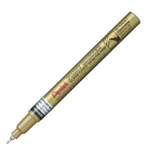 Marcatore Paint Marker Linea Amiko - punta extra fine 0,60mm - oro - Pentel