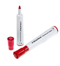 Marcatore per lavagne cancellabili Starline - punta tonda 2,0mm - rosso - Starline