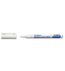 Marcatore per tessuto - punta tonda - 1,20 mm - bianco - Artline