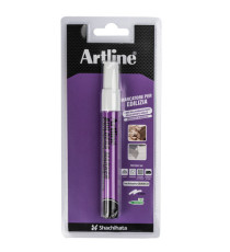 Marcatore permanente - per costruttori - punta tonda 2,3 mm - bianco - Artline