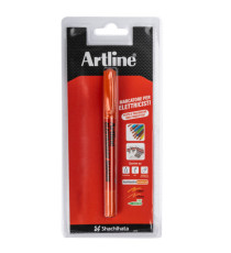 Marcatore permanente - per elettricisti - a doppia punta 0,4-1,0 mm - arancione - Artline Marcatore permanente - per elettricisti - a doppia punta 0,4-1,0 mm - arancione - Artline