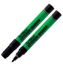 Marcatore permanente - per esterni - punta tonda 1,5 mm - nero - Artline