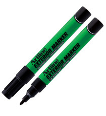 Marcatore permanente - per esterni - punta tonda 1,5 mm - nero - Artline