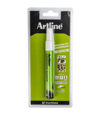 Marcatore permanente - per giardinaggio - punta tonda 2,3 mm - bianco - Artline Marcatore permanente - per giardinaggio - punta tonda 2,3 mm - bianco - Artline