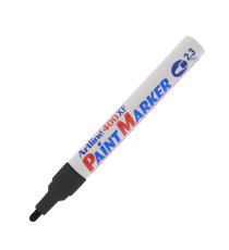 Marcatore permanente A 400 - a vernice - punta tonda - 2,3 mm - nero - Artline Marcatore permanente A 400 - a vernice - punta tonda - 2,3 mm - nero - Artline