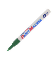 Marcatore permanente A 440 - a vernice - punta tonda fine - 1,2 mm - verde - Artline