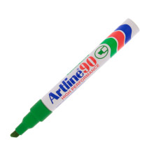 Marcatore permanente A 90 - punta scalpello 2,00 - 5,00 mm - verde - Artline