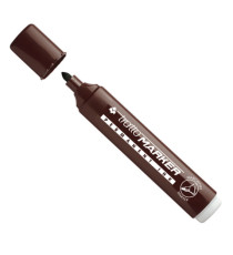 Marcatore permanente Marker - punta tonda - tratto 2,50mm - marrone - Tratto Marcatore permanente Marker - punta tonda - tratto 2,50mm - marrone - Tratto