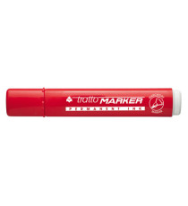 Marcatore permanente Marker - punta tonda - tratto 2,50mm - rosso - Tratto Marcatore permanente Marker - punta tonda - tratto 2,50mm - rosso - Tratto