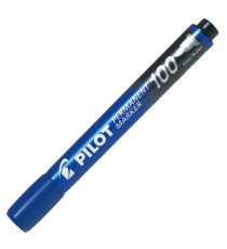 Marcatore Permanente Markers 100 - punta tonda 4,50mm - blu - Pilot Marcatore Permanente Markers 100 - punta tonda 4,50mm - blu - Pilot