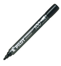 Marcatore Permanente Markers 100 - punta tonda 4,50mm - nero - Pilot Marcatore Permanente Markers 100 - punta tonda 4,50mm - nero - Pilot