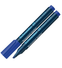 Marcatore permanente Maxx 133 - punta a scalpello - tratto da 1,00-4,00mm - blu  - Schneideri Marcatore permanente Maxx 133 - punta a scalpello - tratto da 1,00-4,00mm - blu  - Schneideri