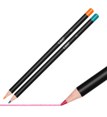 Matita Intensity Wood Premium - colori assortiti - Bic - conf. 24 pezzi