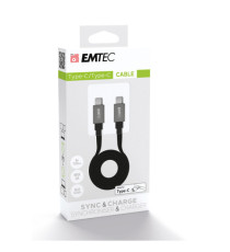 Emtec - Cavo Type-C to Type-C 2.0 - ECCHAT700TC2 Emtec - Cavo Type-C to Type-C 2.0 - ECCHAT700TC2