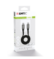 Emtec - Cavo Type-C to Type-C 2.0 - ECCHAT700TC2 Emtec - Cavo Type-C to Type-C 2.0 - ECCHAT700TC2