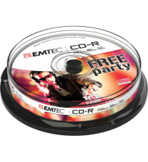 Emtec - CD-R - ECOC801052CB - 80min/700mb
