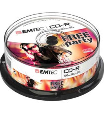 Emtec - CD-R - ECOC802552CB - 80min/700mb Emtec - CD-R - ECOC802552CB - 80min/700mb