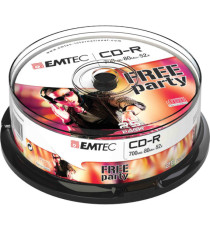 Emtec - CD-R - ECOC802552CB - 80min/700mb
