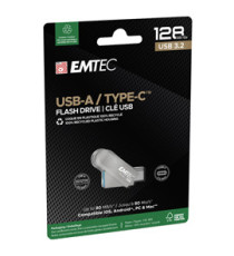 Emtec - Memoria Type C - C280 - 128GB - ECMMD128GC283 Emtec - Memoria Type C - C280 - 128GB - ECMMD128GC283
