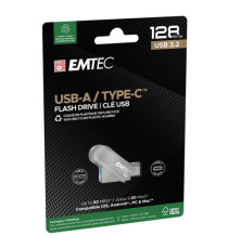 Emtec - Memoria Type C - C280 - 128GB - ECMMD128GC283 Emtec - Memoria Type C - C280 - 128GB - ECMMD128GC283