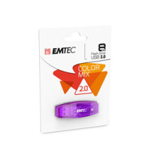 Emtec - Memoria Usb 2.0 - viola - ECMMD8GC410 - 8GB