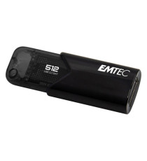 Emtec - Memoria USB B110 USB 3.2 Click&Easy - nero - ECMMD512GB113 - 512 GB Emtec - Memoria USB B110 USB 3.2 Click&Easy - nero - ECMMD512GB113 - 512 GB