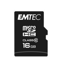 Emtec - Micro SDHC Class 10 Classic - ECMSDM16GHC10CG - 16GB Emtec - Micro SDHC Class 10 Classic - ECMSDM16GHC10CG - 16GB