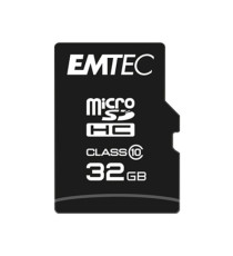 Emtec - Micro SDHC Class 10 Classic - ECMSDM32GHC10CG - 32GB Emtec - Micro SDHC Class 10 Classic - ECMSDM32GHC10CG - 32GB