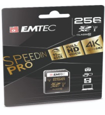 Emtec - SD Speedin USH-1 U3 - ECMSD256GXC10SP - 256GB Emtec - SD Speedin USH-1 U3 - ECMSD256GXC10SP - 256GB