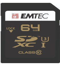 Emtec - SDXC Speedin Class 10 - ECMSD64GXC10SP - 64GB Emtec - SDXC Speedin Class 10 - ECMSD64GXC10SP - 64GB