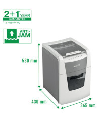 Distruggidocumenti Autofeed 100 P4 - automatico - Leitz IQ Distruggidocumenti Autofeed 100 P4 - automatico - Leitz IQ