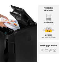 Distruggidocumenti AutoMax 550C - frammenti - 83Litri - Fellowes Distruggidocumenti AutoMax 550C - frammenti - 83Litri - Fellowes