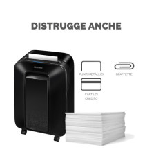 Distruggidocumenti LX 200 - a frammenti - Fellowes Distruggidocumenti LX 200 - a frammenti - Fellowes