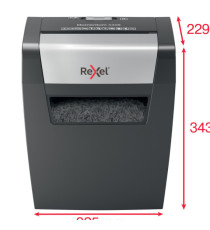 Distruggidocumenti Momentum X406 - a frammenti - Rexel Distruggidocumenti Momentum X406 - a frammenti - Rexel
