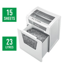 Distruggidocumenti Office P4 - taglio a frammenti 4x40 mm - Leitz IQ Distruggidocumenti Office P4 - taglio a frammenti 4x40 mm - Leitz IQ